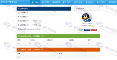 最新布丁云支付 第三方支付系统易支付二开源码插图4