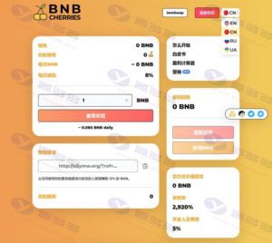 新版多语言BNB链智能合约区块链/资金盘源码插图