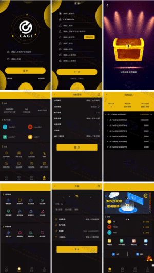 CAGI区块链投资理财源码下载 | CAGI虚拟资产投资分红理财系统+杠杆转账插图