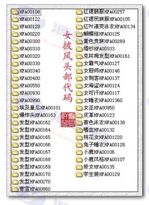 热血江湖客户端武器、装备及披风样式修改教程,SF装备披风修改插图44