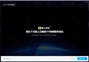 上传即用：懒人影院官网VIP视频解析工具网站源码插图